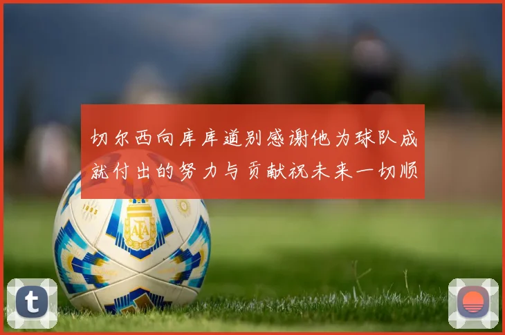 切尔西向库库道别感谢他为球队成就付出的努力与贡献祝未来一切顺利